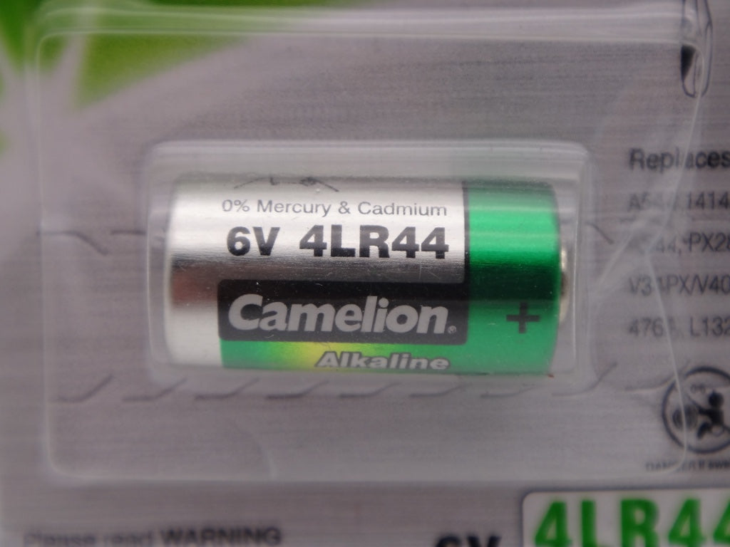 Baterie alcalina 6V 4LR44 Camelion V4034PX, 476A blister 1