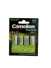 Camelion AA, R6, 1.2V, 600mAh, Ni-Mh, acumulator pentru lampi solare, telefon