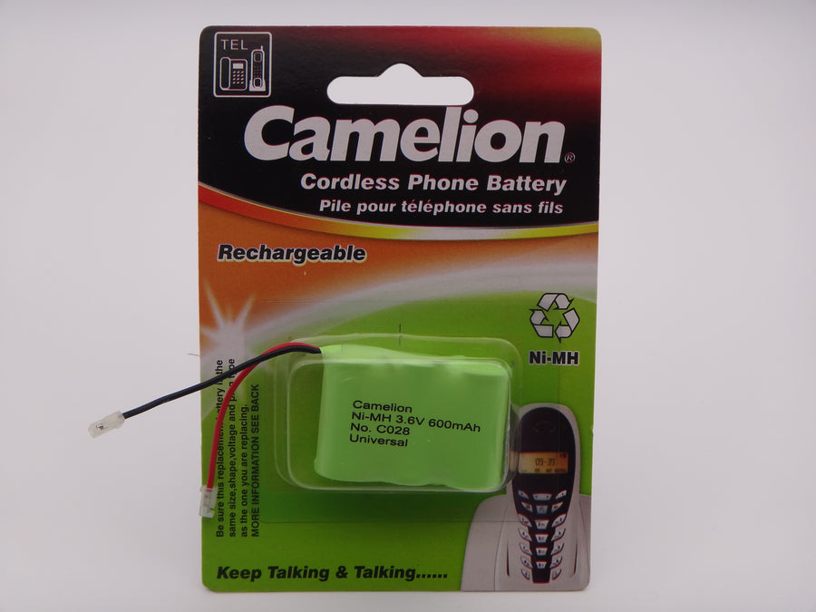 Camelion acumulator cordless 3,6V, Ni-Mh, C028, 600mAh T314