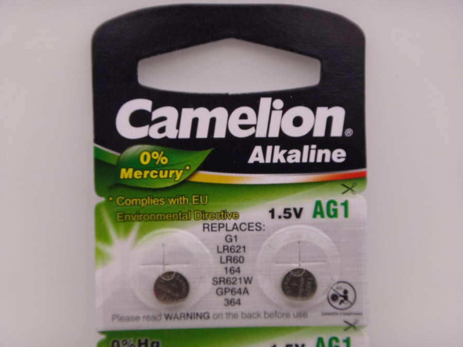 Camelion AG1, baterie ceas 1.5V alcalina LR621, LR60, 164, SR621W, GP64A, 364 blister 10