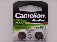 Camelion AG13, baterie ceas 1.5V alcalina, Ag13 G13 LR44 A76 SR44W GP76A 357 blister 10