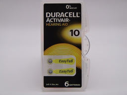 Duracell 10, PR70, 1.45V baterii auditive blister 6 pentru aparate auditive
