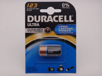 Duracell DL123A, CR17345, CR123A baterie litiu 3V blister 1