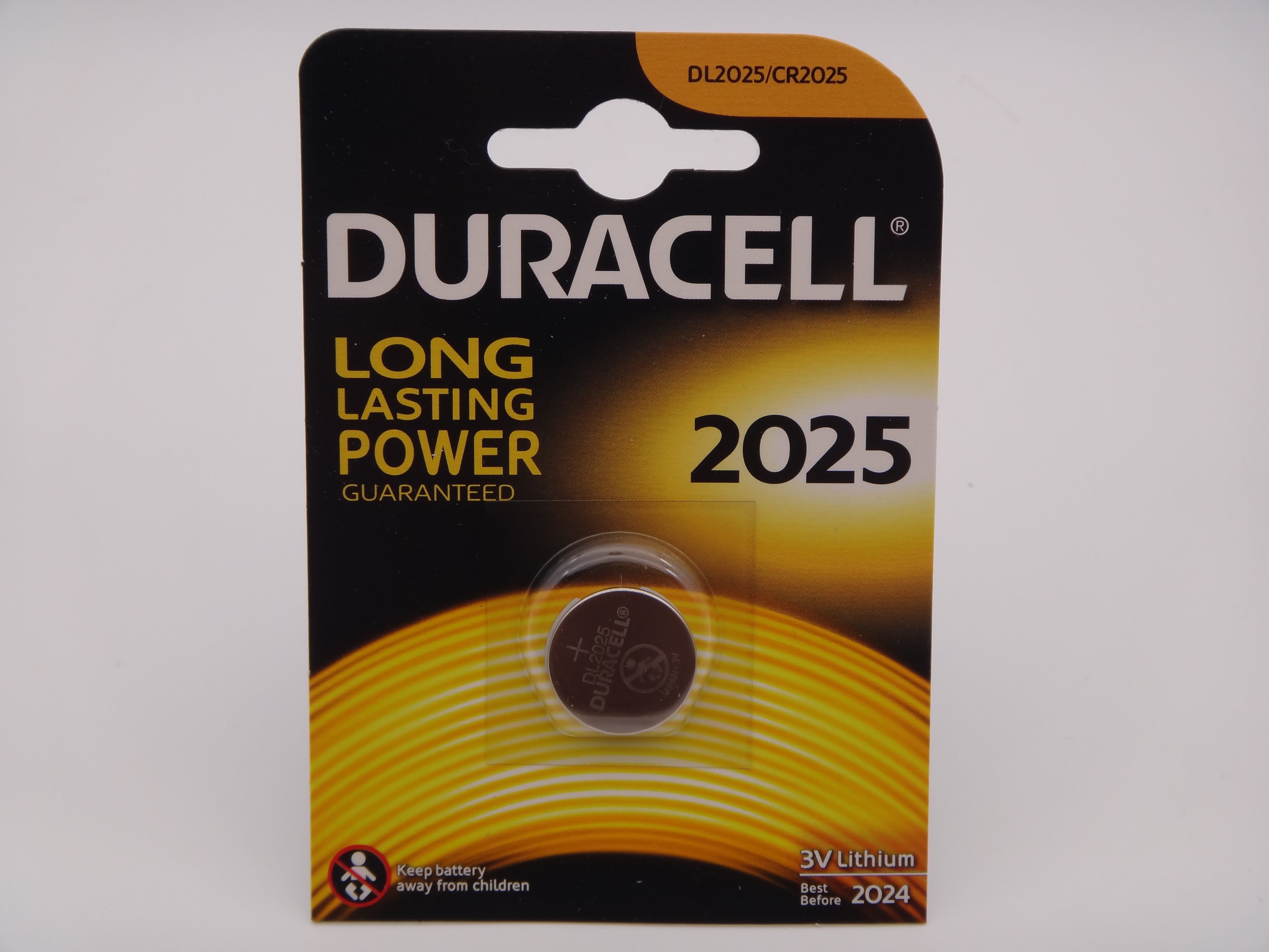 Duracell DL2025 / CR2025 baterie litiu 3V blister 1