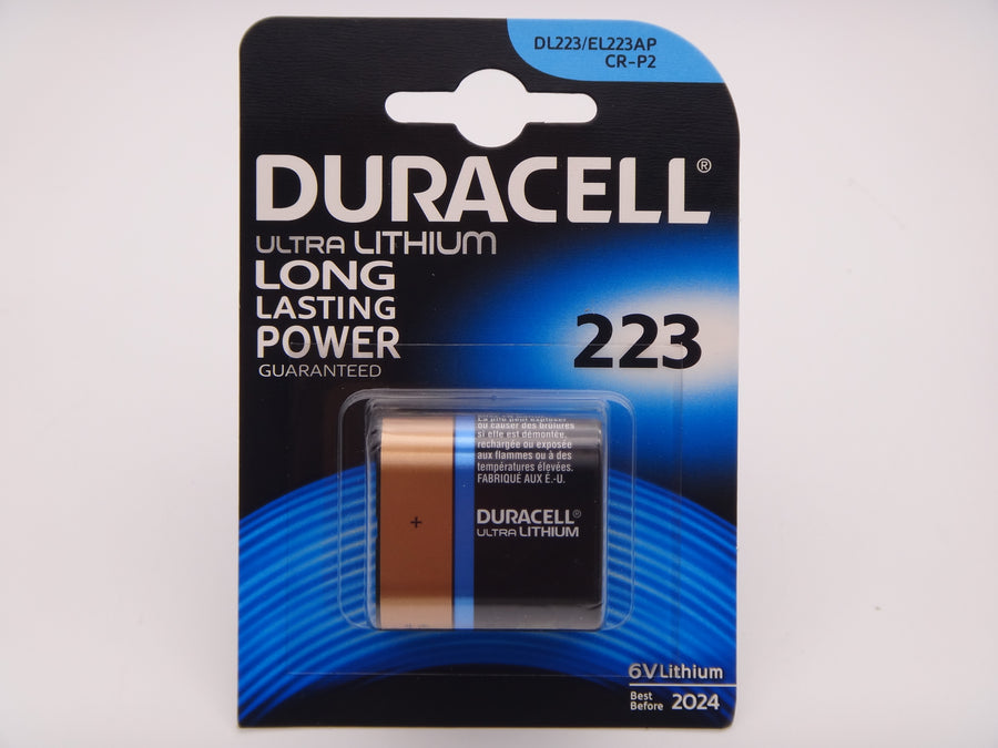 Duracell DL223 / CR-P2 baterie ultra lithium 6V