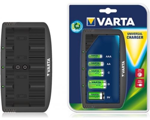 Incarcator Varta universal C, D, 9V, AAA, AA cod 57658
