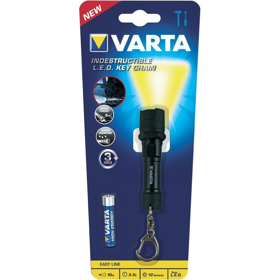 Lanterna Varta Indestructible LED Breloc 1x R3 AAA cod 16701