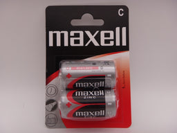 Maxell R14 C baterii zinc carbon 1.5V MN1400 blister 2