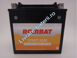 Baterie moto, scuter, atv Rombat 12V 12Ah curent pornire 170A, AGM Gel RBZ14S-BS