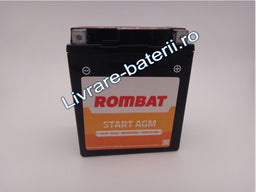 Baterie moto, scuter, atv Rombat 12V 6Ah 80A, AGM Gel RBX7L-BS