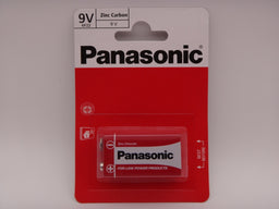 Panasonic 9V 6F22 baterie zinc carbon blister 1