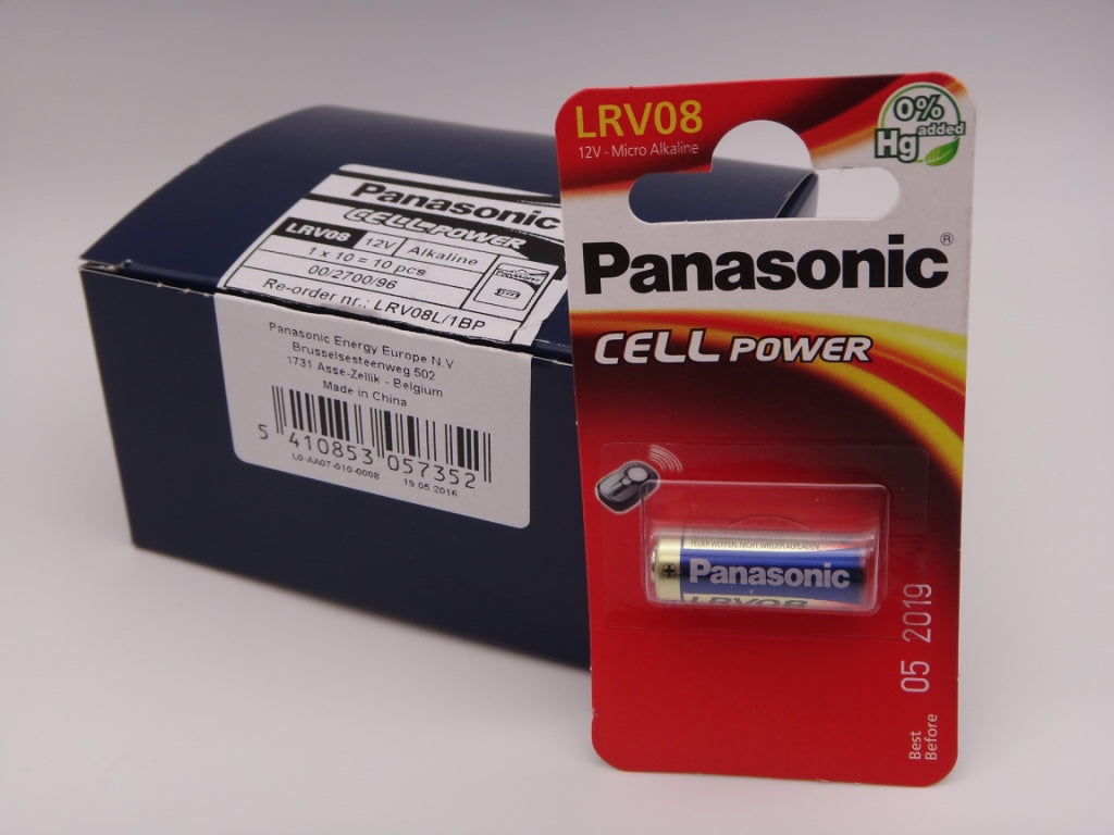 Panasonic LRV08 baterie telecomanda auto 12V, 23A, MN21 alcalina