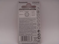 Baterie CR 2016 litiu 3V blister 2 Panasonic