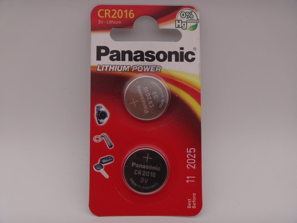Baterie CR 2016 litiu 3V blister 2 Panasonic