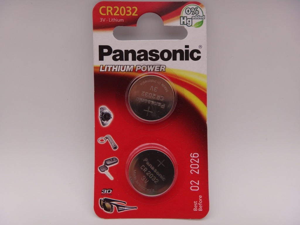Baterie CR2032 litiu 3V blister 2 Panasonic