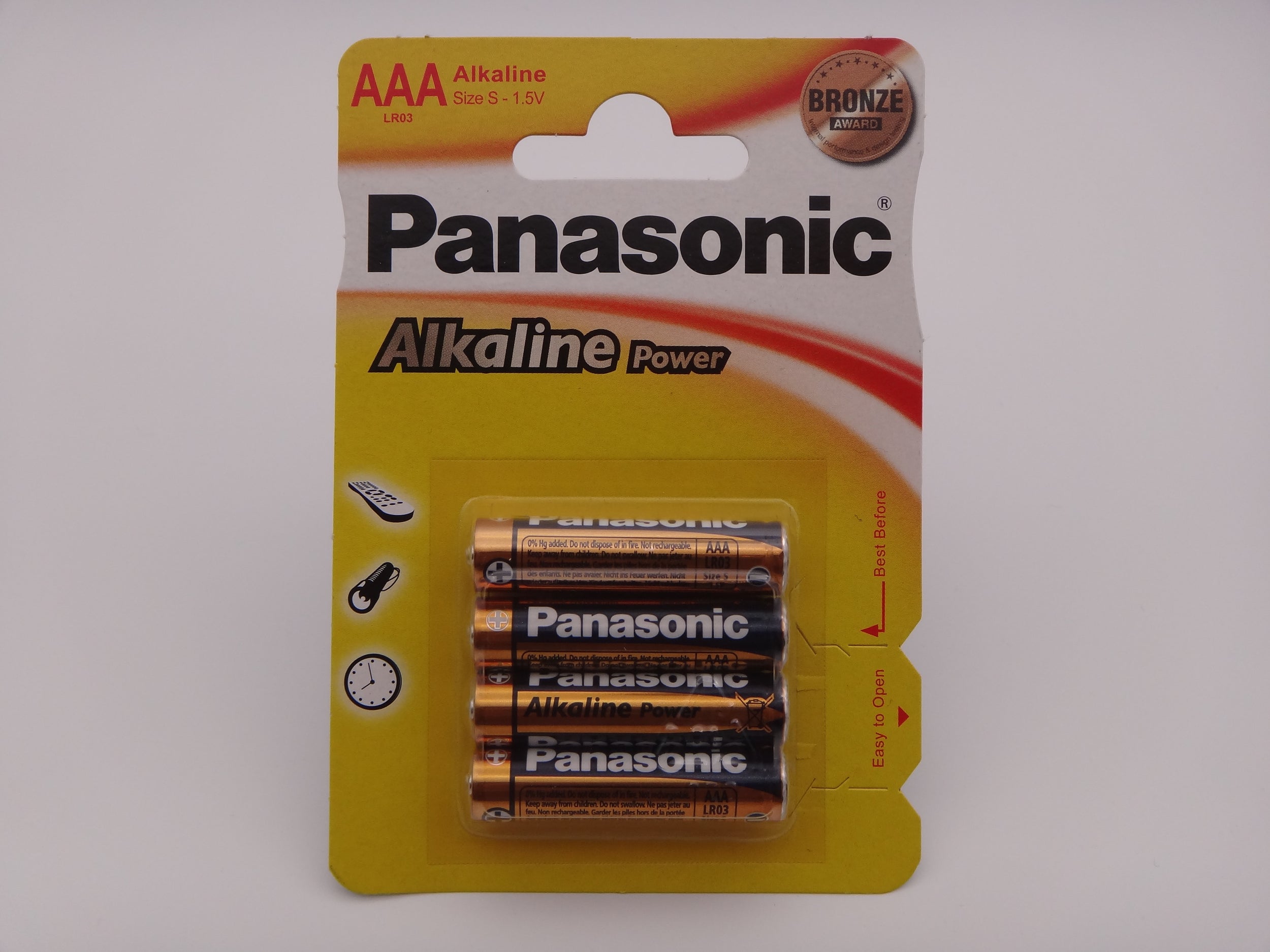 Panasonic LR03 AAA baterii alcaline Power 1.5V blister 4