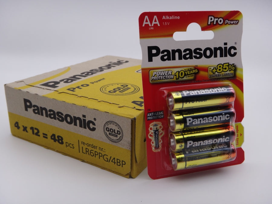 Panasonic LR6 AA baterii alcaline Pro Power 1.5V  blister 4