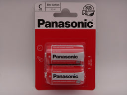 Panasonic R14 C baterii zinc carbon 1.5V blister 2