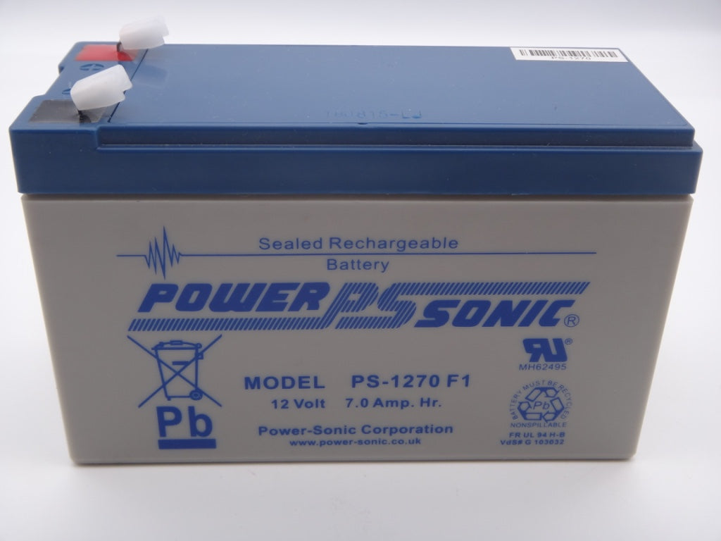 Power Sonic PS-1270 HR acumulator UPS 12V 7Ah F1 VRLA