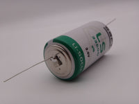 Saft LS33600CNA baterie litiu 3.6V, R20, D, 17000mAh cu conexiuni fire axial
