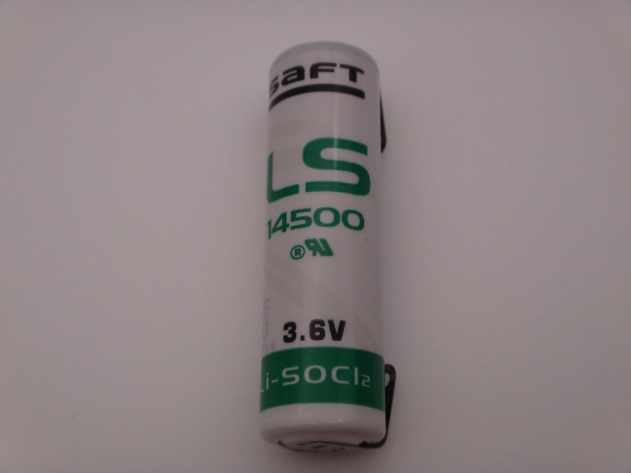 SAFT LS14500CNR baterie litiu AA 3.6V 2600mAh cu lamele pentru lipire