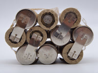 Inlocuire, reconditionare acumulatori defecti prin lipire cu sudura in puncte la bormasina, aspirator, echipamente electrice