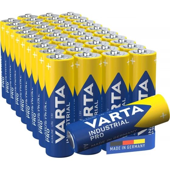 Varta industrial PRO AA, LR6 baterii alcaline 1.5V 4006 folie 4 buc