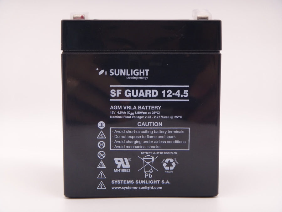 Sunlight 12V 5Ah baterie AGM VRLA SPA 12-5 F2