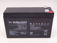 Sunlight 12V 6Ah acumulator AGM VRLA SPA 12-6 slim