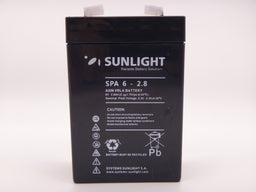 Sunlight 6V 2.8Ah baterie AGM VRLA SPA 6-2.8