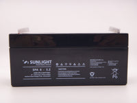 Sunlight 6V 3.2Ah baterie AGM VRLA SPA 6 - 3.2