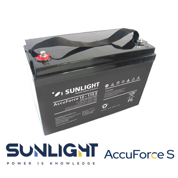 Acumulator Sunlight 12V 115Ah S solar VRLA Battery AccuForce AGM