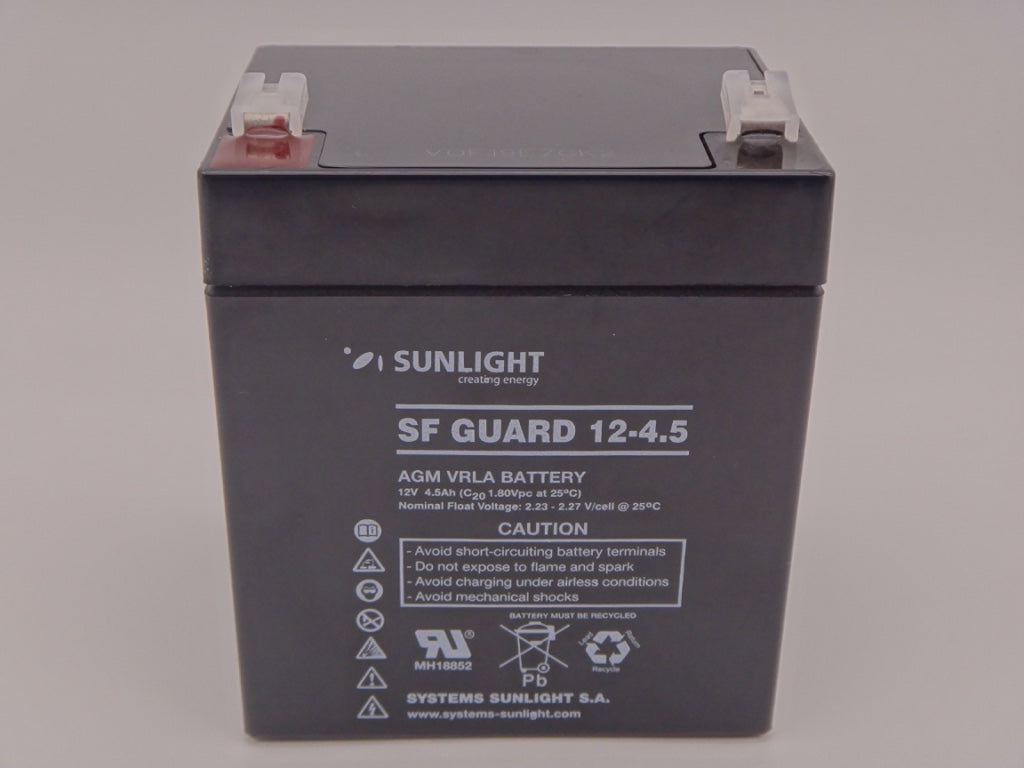 Sunlight 12V 5Ah baterie AGM VRLA SPA 12-5 F2