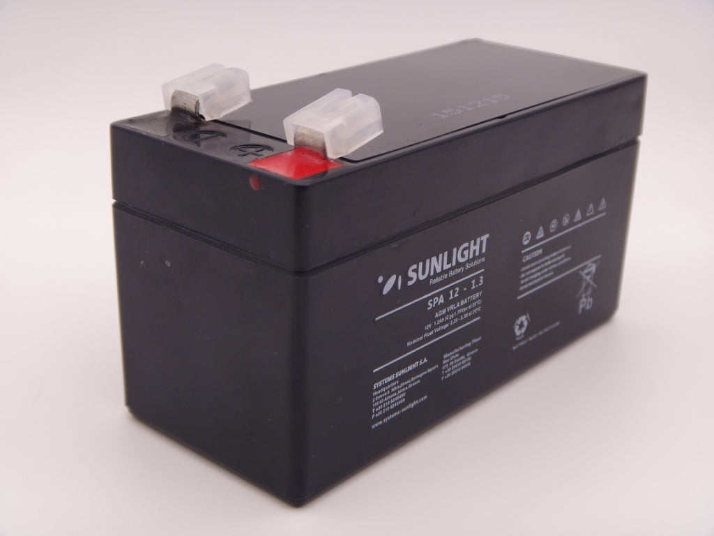Sunlight 12V 1.3Ah acumulator AGM VRLA SPA 12-1.3