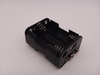 Suport - carcasa baterii AA R6 pentru 6 bucati cu terminatie 9V 6F22 cod BH-363B