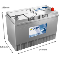 Baterie auto Varta Promotive I9 black 12V 120Ah 780A cod 620047078