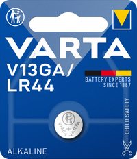 Varta V13GA 1.5V baterie alcalina pentru ceas, jucarii LR44 blister 1 AG13