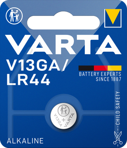Varta V13GA 1.5V baterie alcalina pentru ceas, jucarii LR44 blister 1 AG13