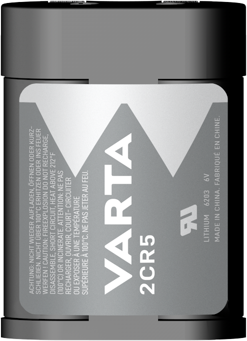 Varta 2CR5 baterie litiu foto 6V 6203