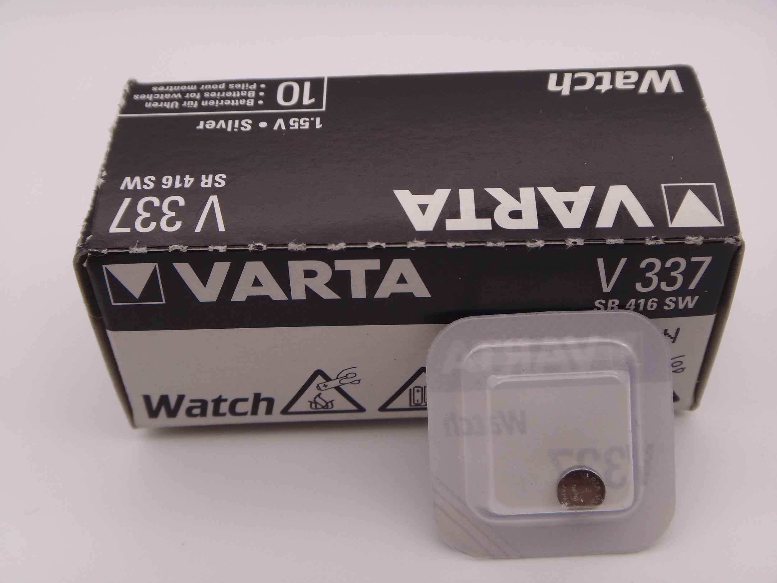 Varta V337 baterie casca SR416SW 1.55V Blister 1