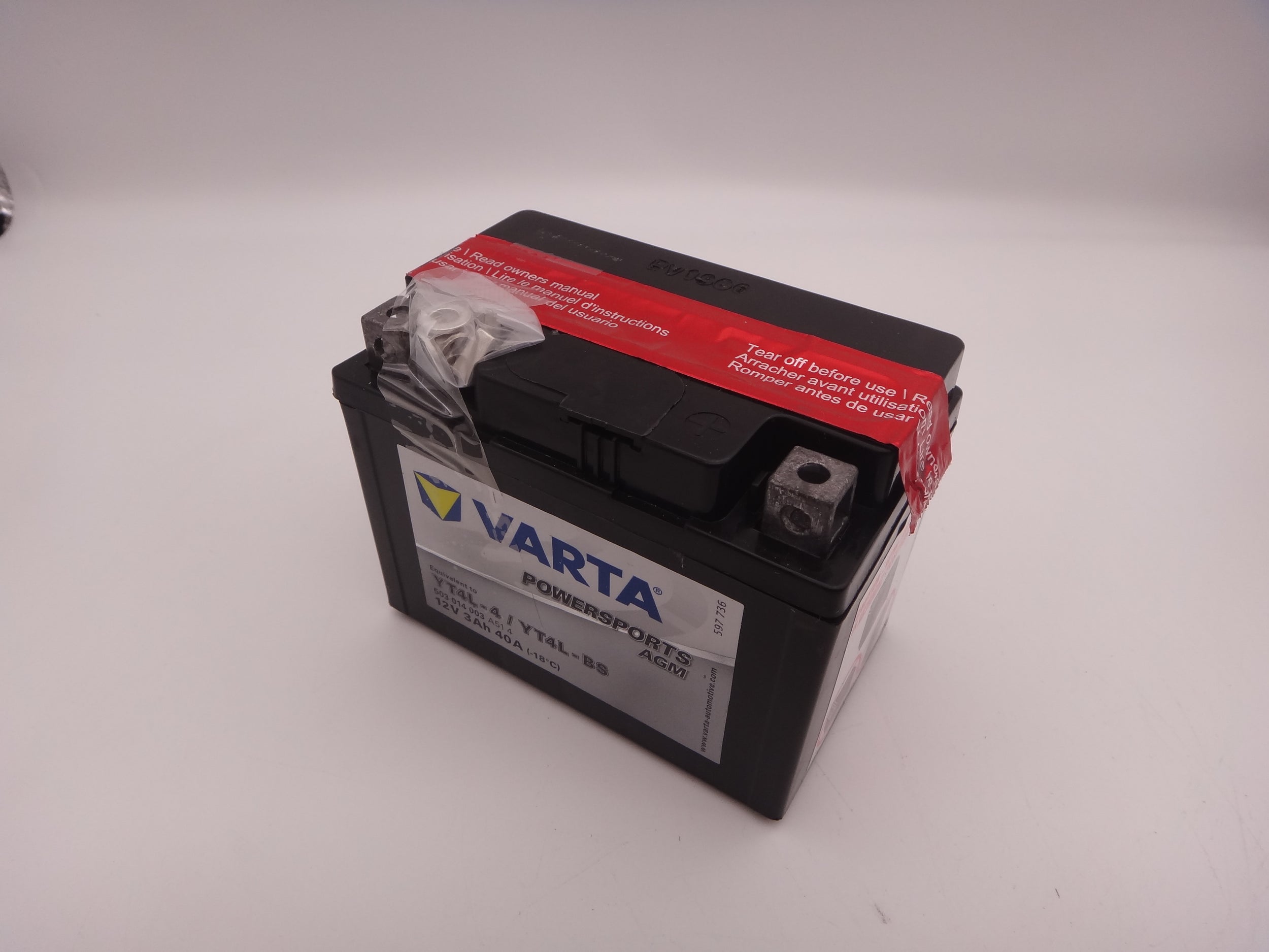 Varta YT4L-BS baterie moto, scuter, atv 12V 3Ah AGM 40A cod 503014003