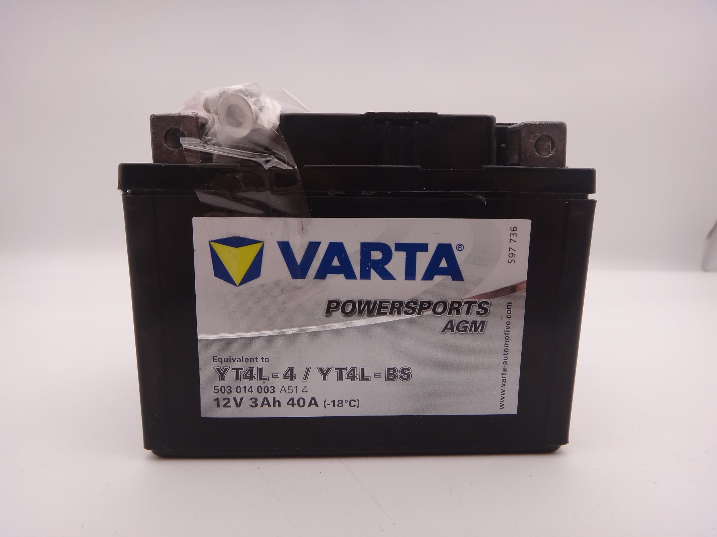 Varta YT4L-BS baterie moto, scuter, atv 12V 3Ah AGM 40A cod 503014003