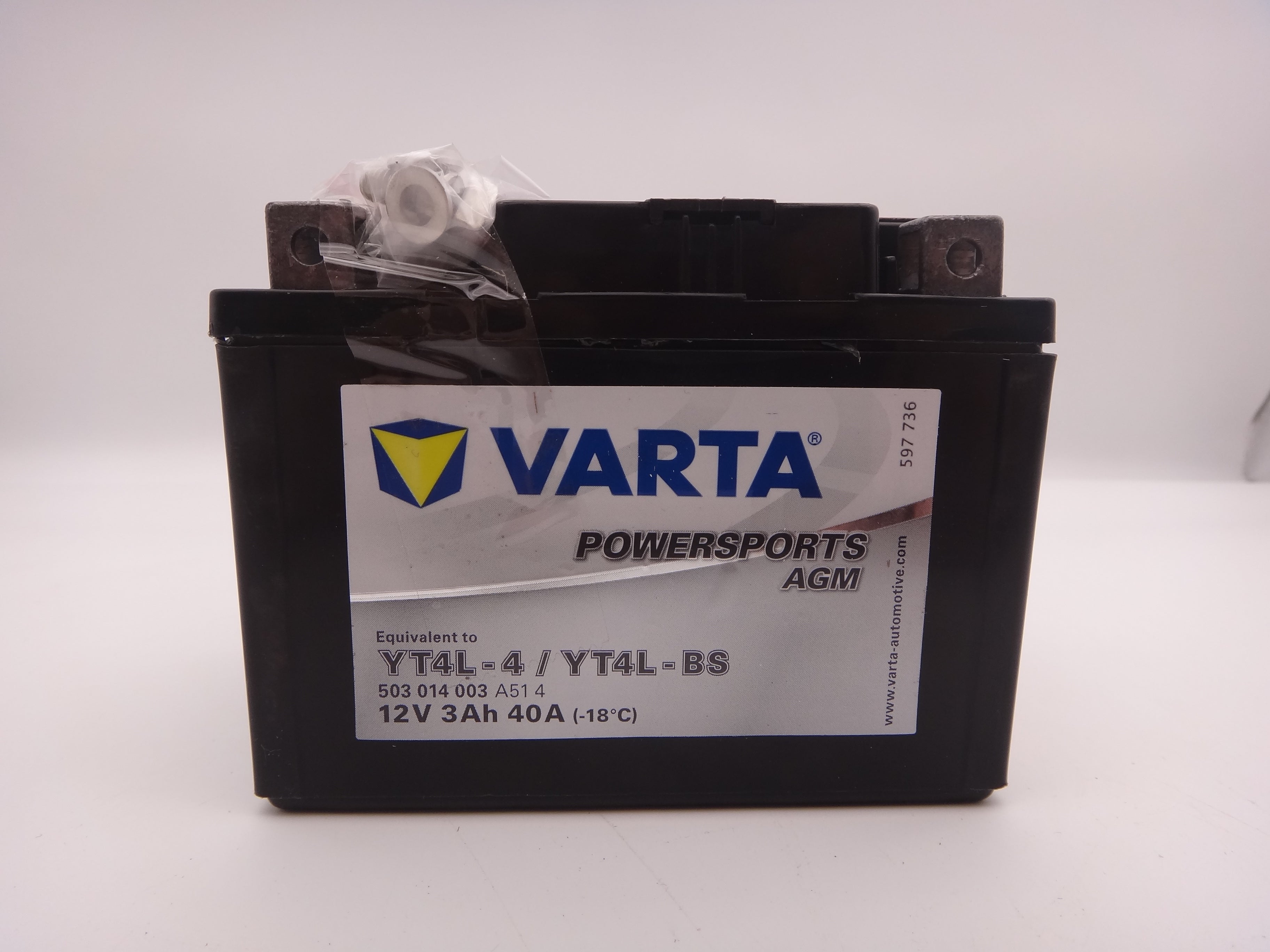Varta YT4L-BS baterie moto, scuter, atv 12V 3Ah AGM 40A cod 503014003