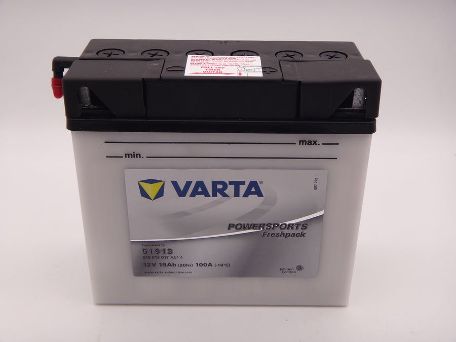Varta 51913 baterie moto, BMW, scuter, atv 12V 19Ah 170A cod 519013017 Powersports Freshpack