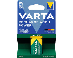 Varta 9V acumulator 200mAh -ready to use-56722