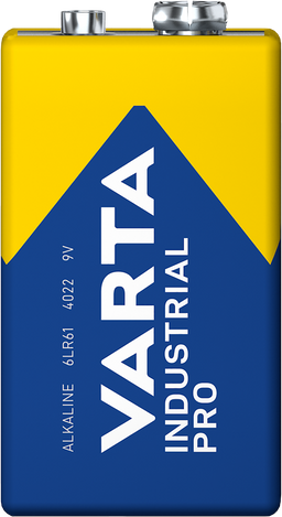 VARTA 9V INDUSTRIAL PRO baterie alcalina 4022 bulk 6LR61