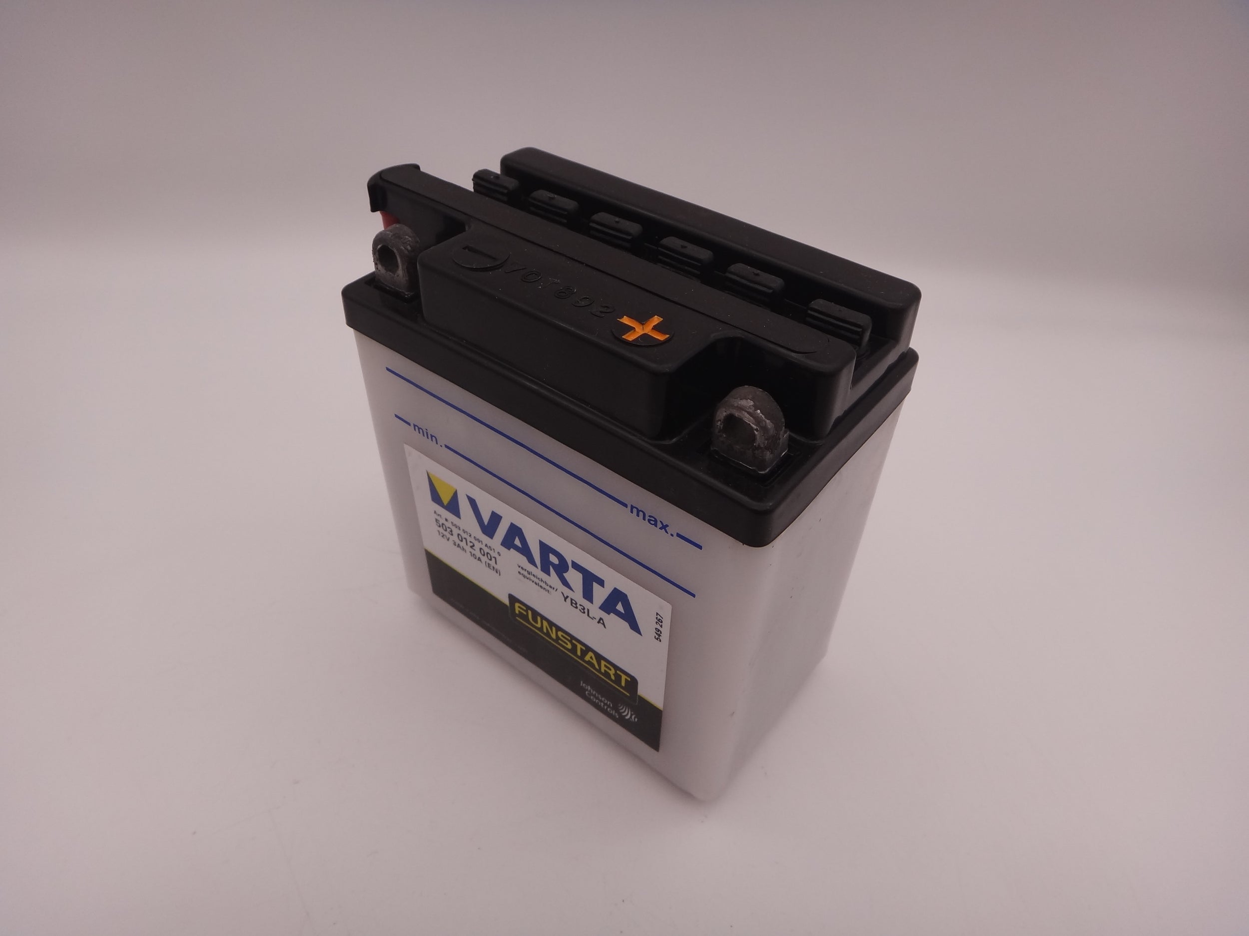 Varta YB3L-A baterie moto 12V 3Ah Funstart 30A cod 503012 001