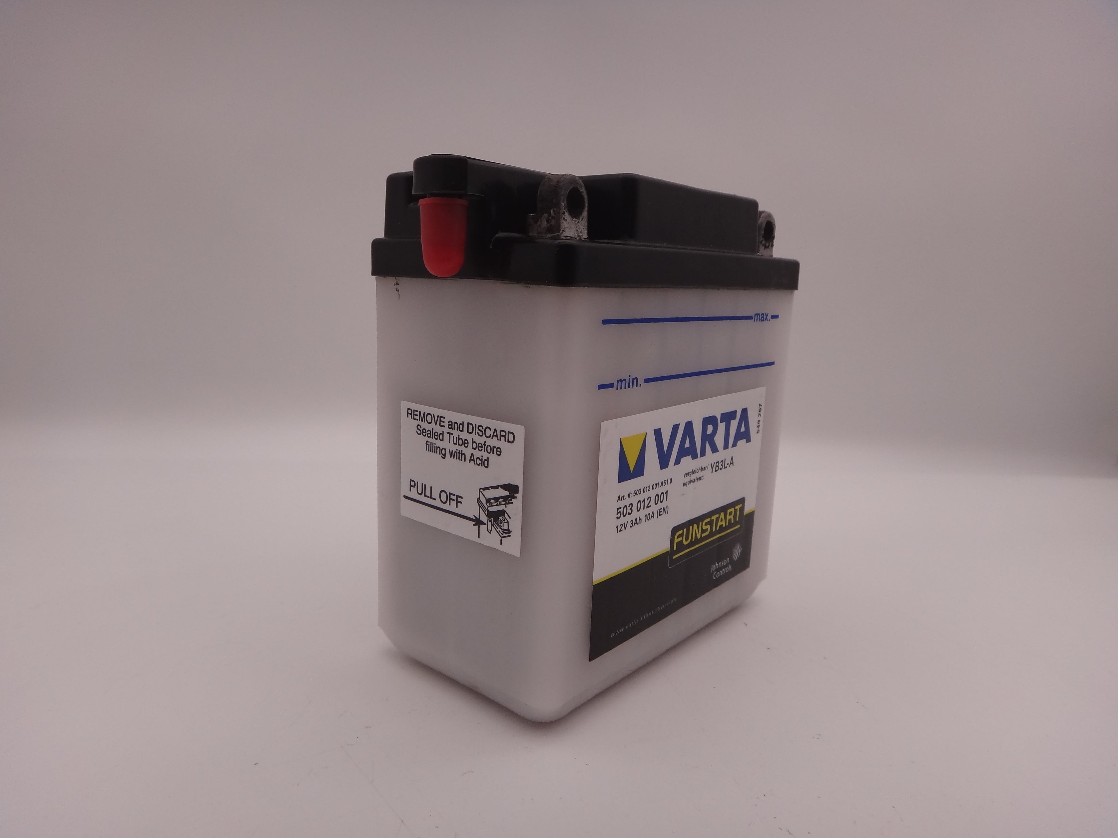Varta YB3L-A baterie moto 12V 3Ah Funstart 30A cod 503012 001
