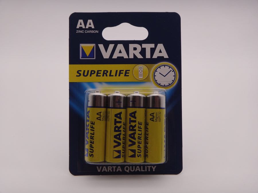 Varta baterii superlife R6P AA 1.5V zinc carbon blister 4