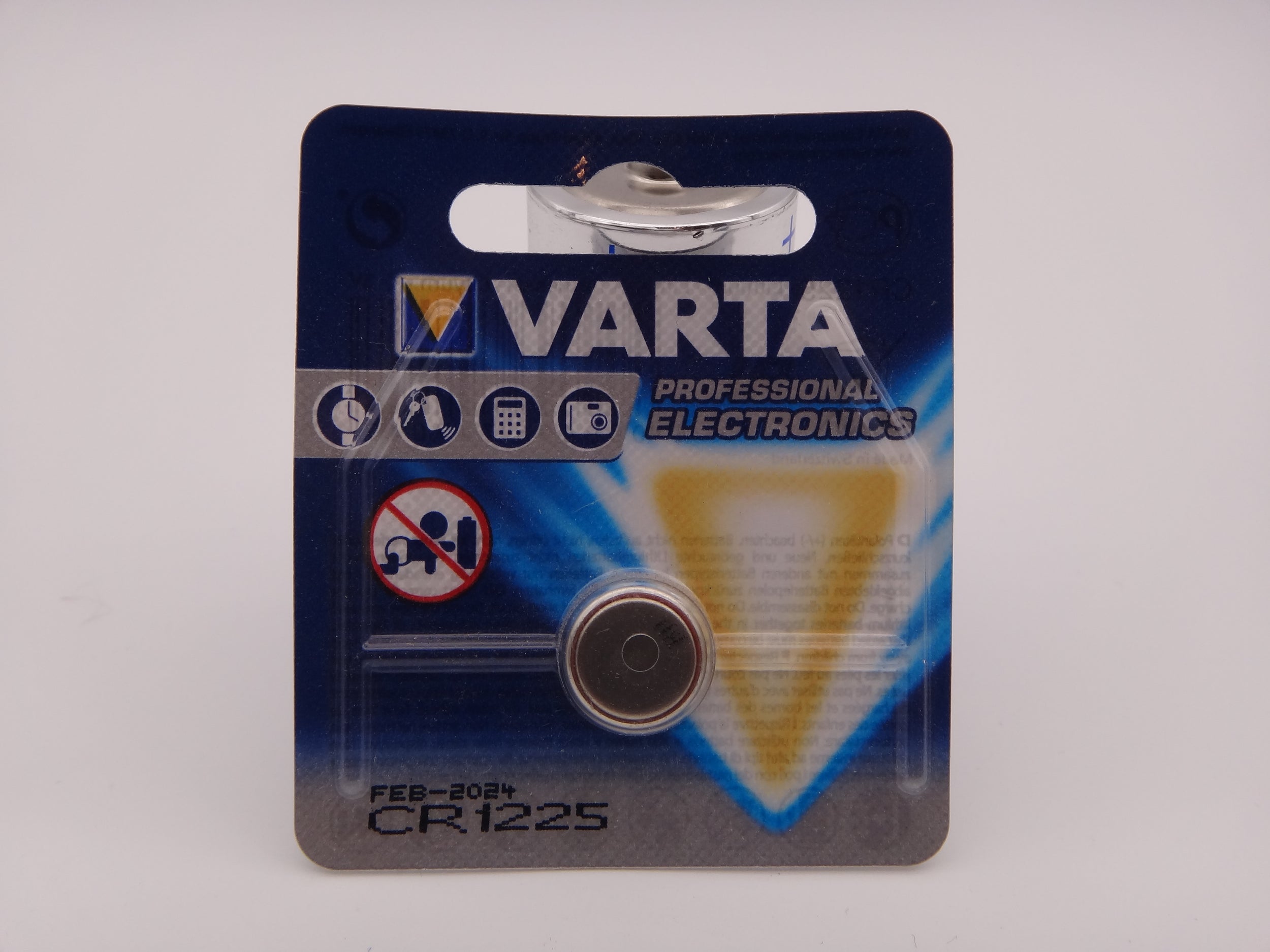 Varta CR1225 baterie litiu 3V pentru telecomenzi SMART